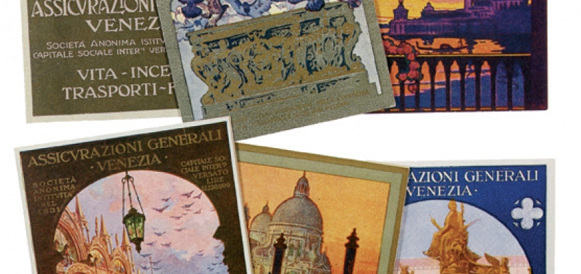 Assicurazioni Generali's pocket calendars: (1910s/1920s)